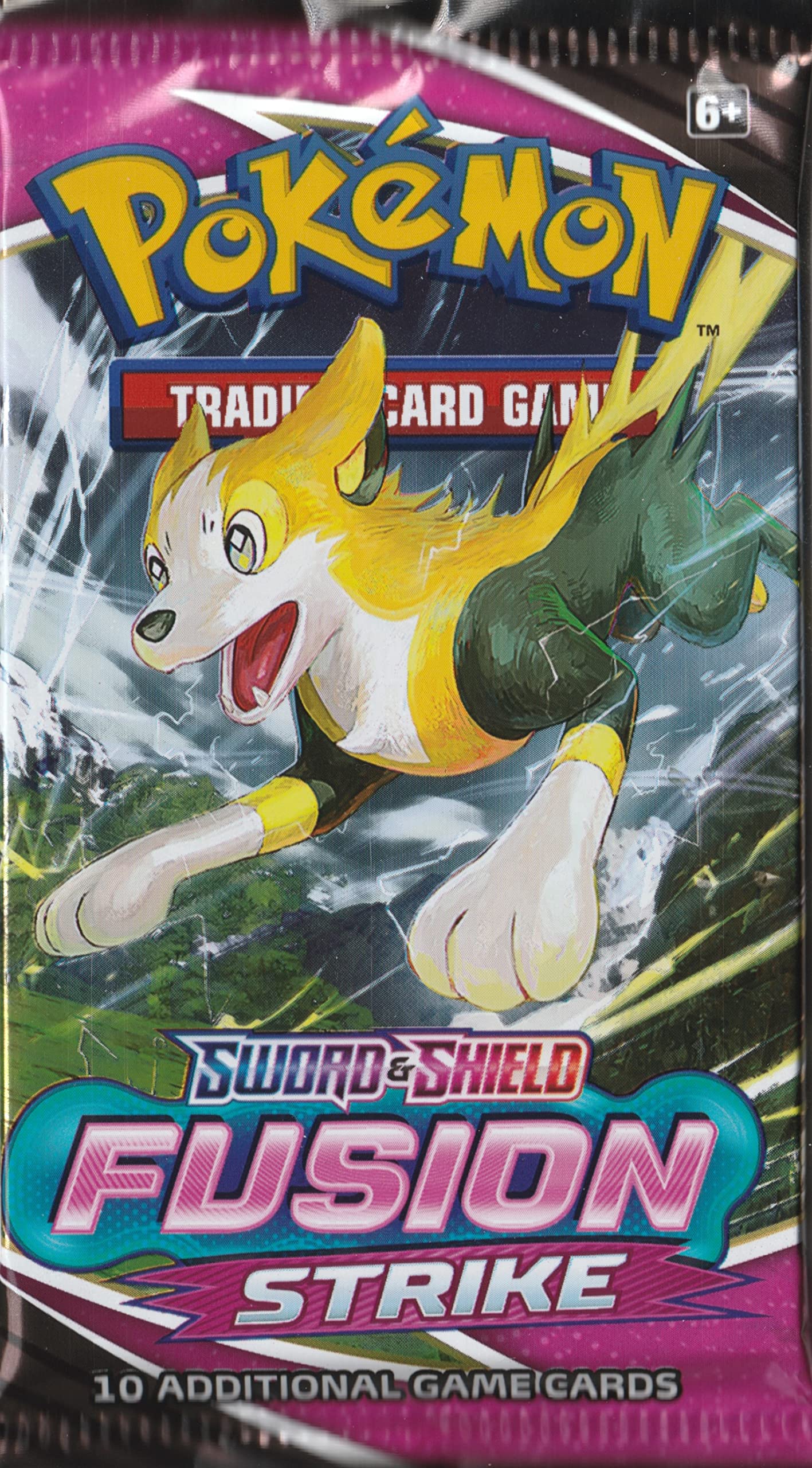 Pokemon Fusion Strike Booster Pack 1 Random Pack Of 10 Cards
